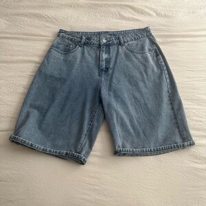 Unisex Light Blue Jorts
